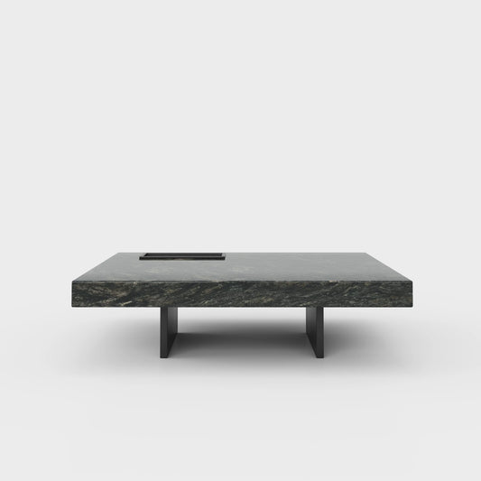 Vallora luxury marble coffee table — designer stone top living room table Australia