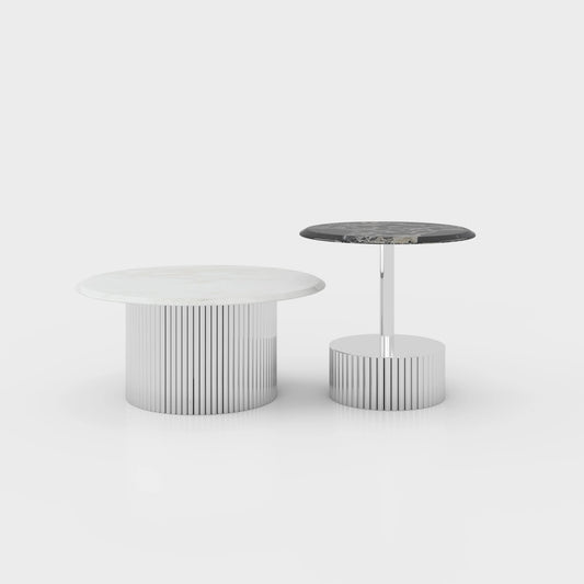 Koviara modern table set — contemporary dining furniture Australia