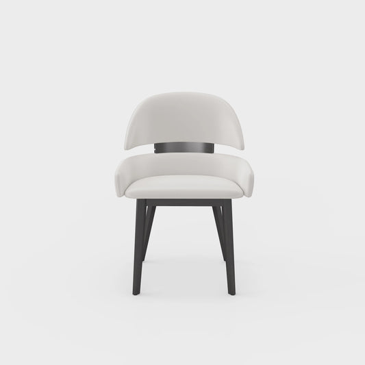 Soleia sculptural armchair — luxury accent chair lounge room JOLIN Furniture