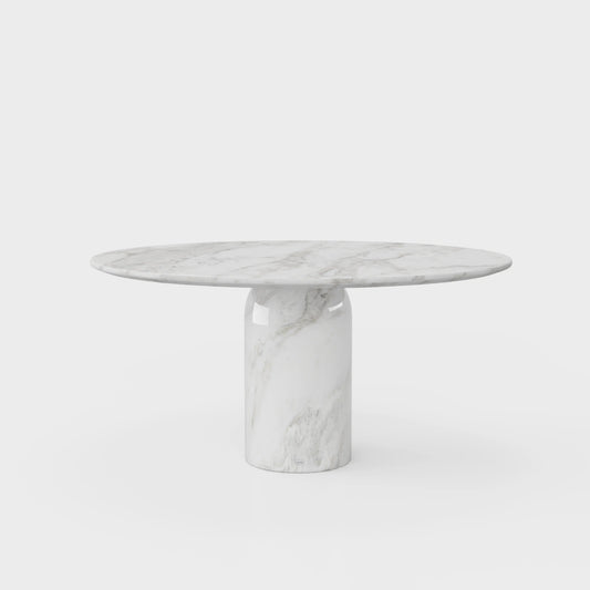 Maripel luxury marble dining table — Italian stone top, premium dining furniture JOLIN