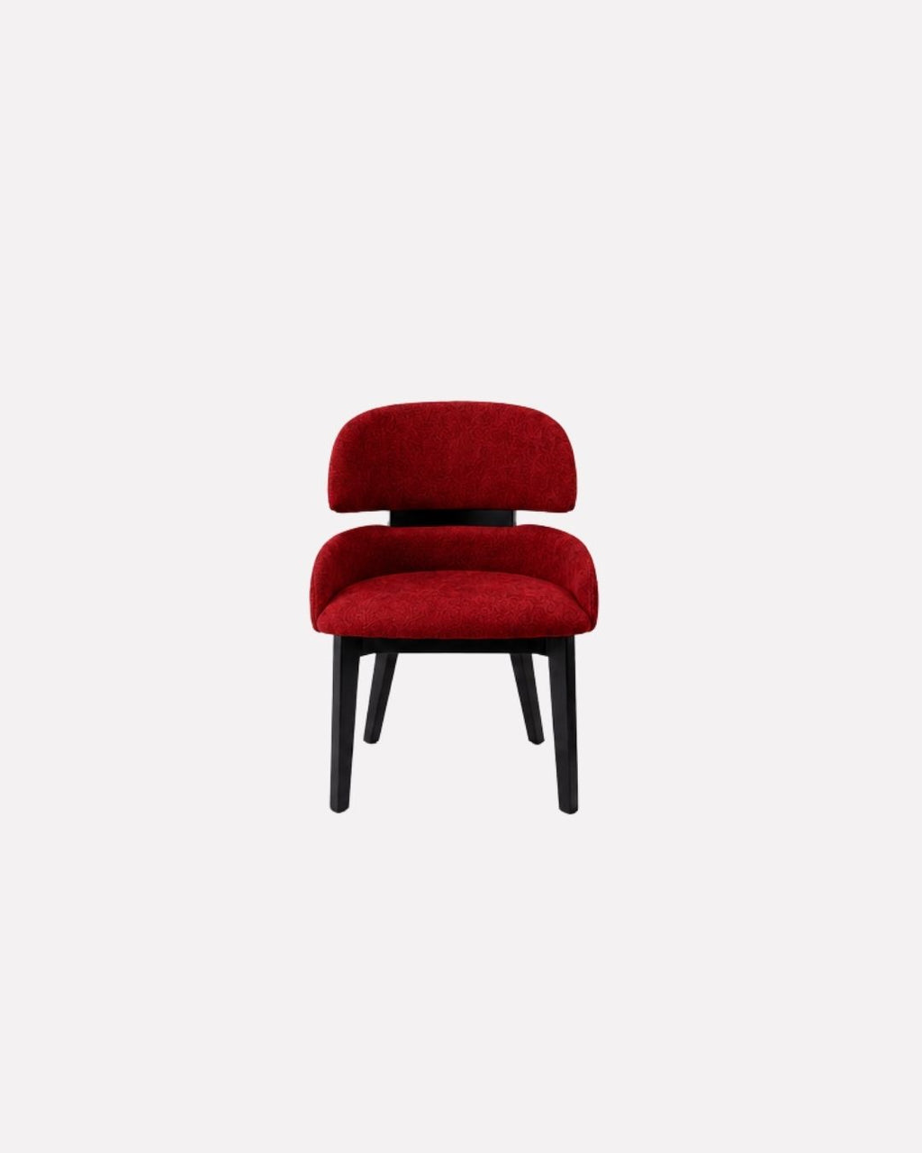 JOLIN Furniture Soleia Chair with wooden legs and upholstered fabric seat, modern design for living room or office space