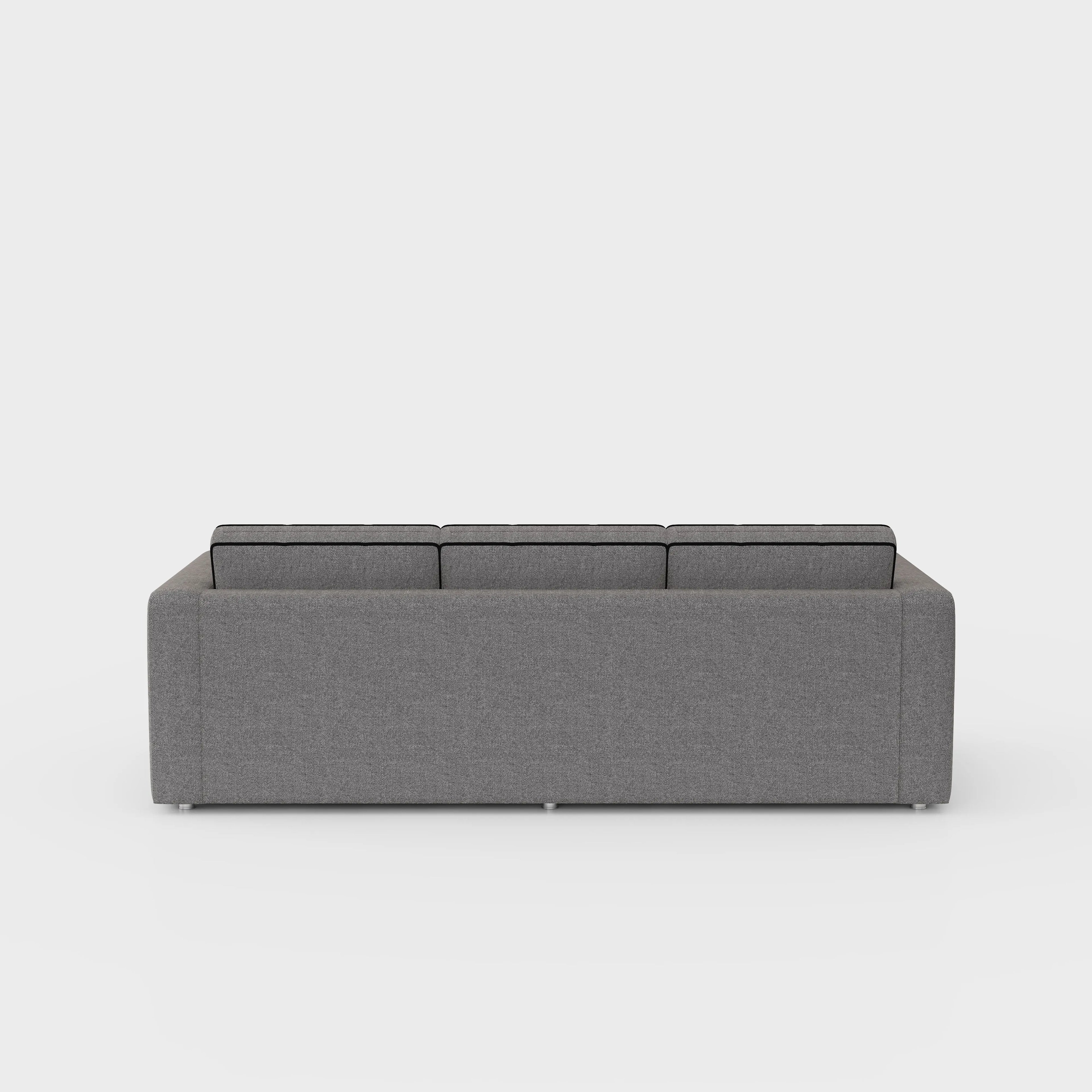 Evaina sofa lifestyle — neutral contemporary living room sofa Australia