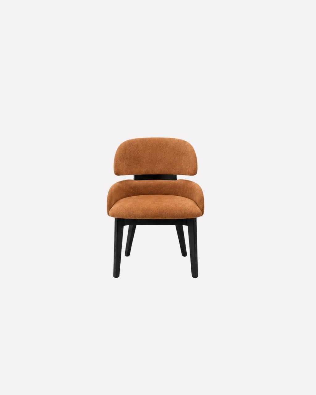 JOLIN Furniture Soleia chair with wooden legs and upholstered beige fabric seat, modern design for living room decor