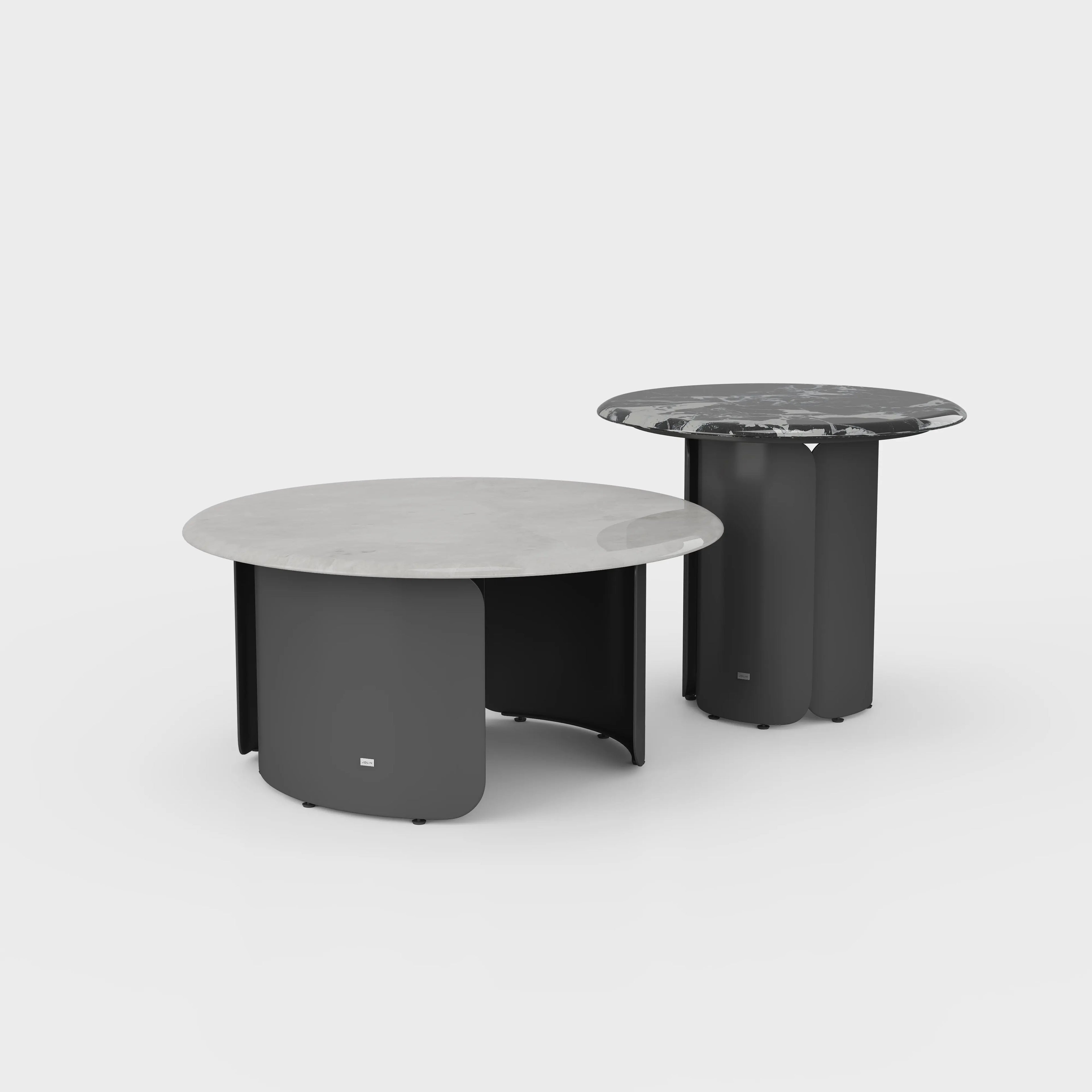 Tazara marble dining set — table stone top Australia JOLIN