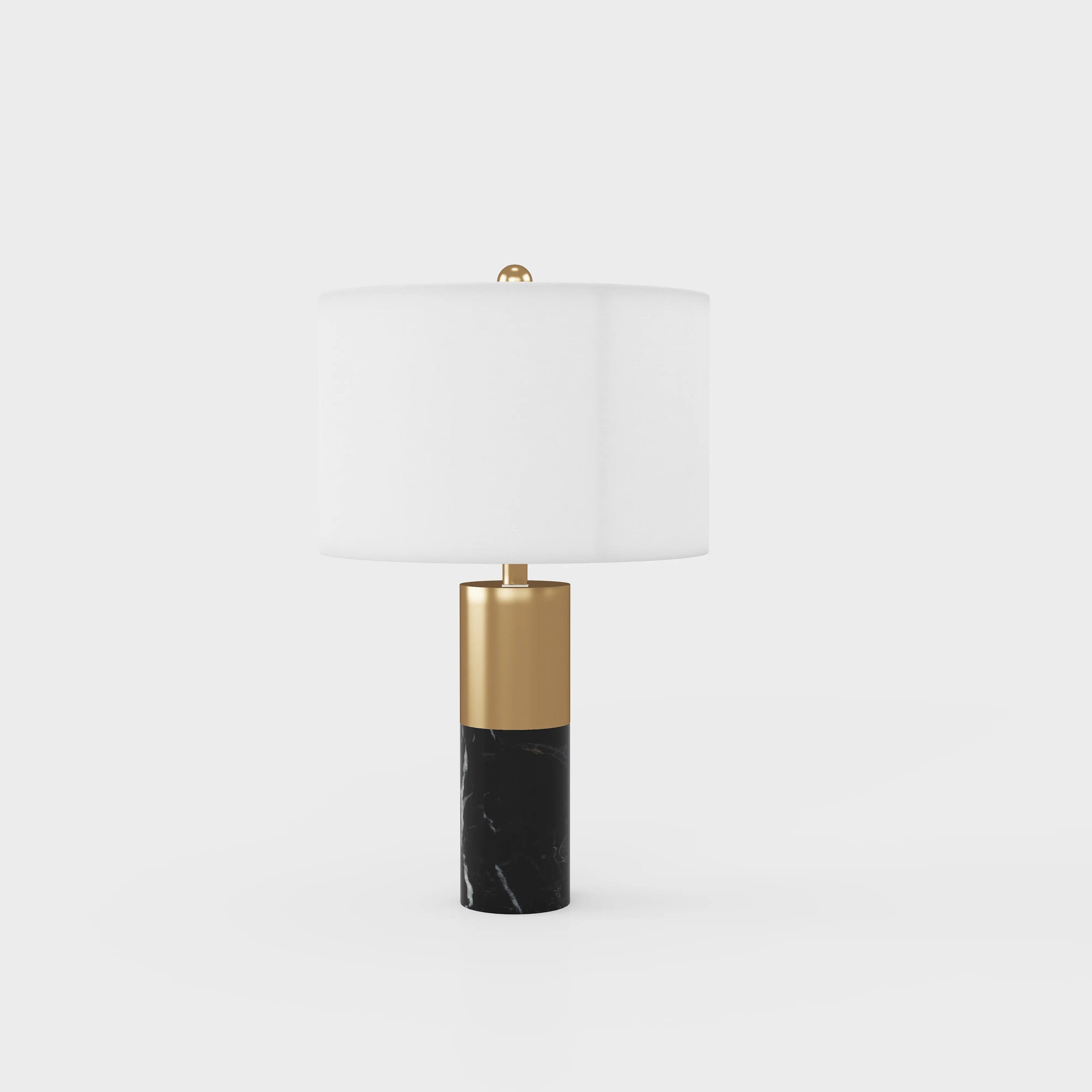 Liora luxury marble table lamp — premium stone base lamp Australia JOLIN