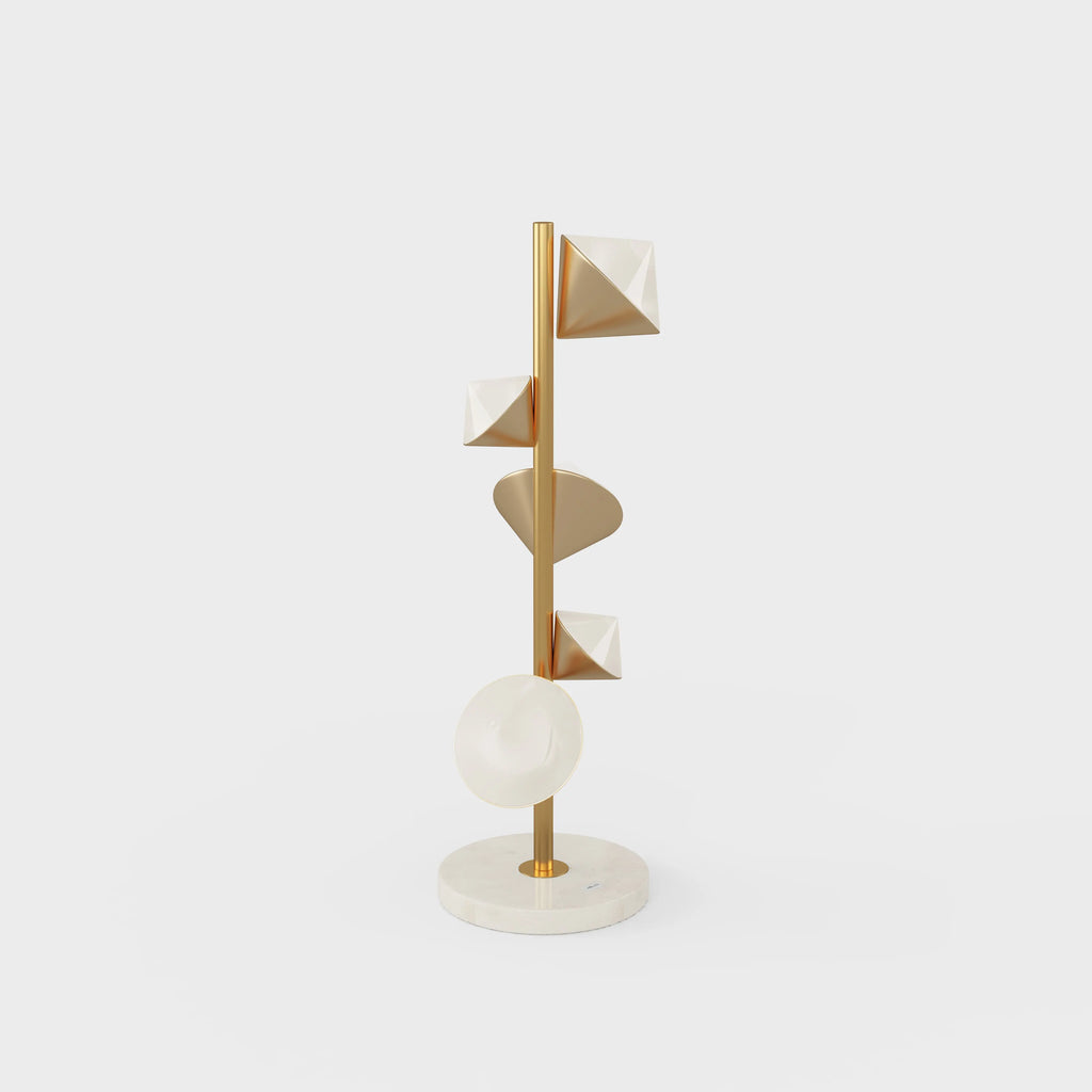 Florielle sculptural accent lamp — designer statement lamp living room Australia