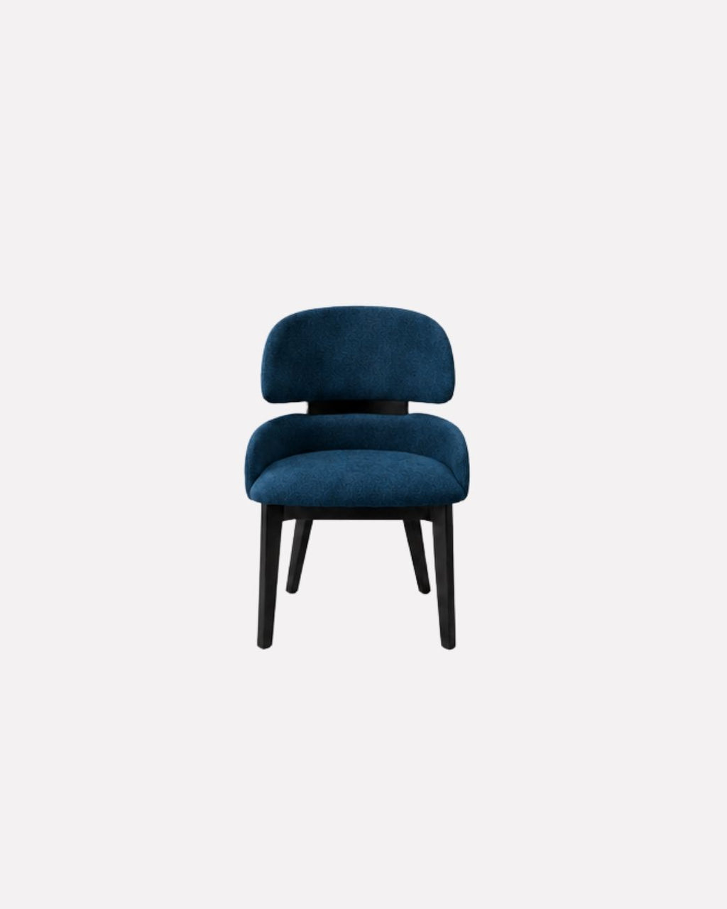 JOLIN Furniture Soleia Chair with sleek design, wooden legs, and upholstered seat in a contemporary living room setting