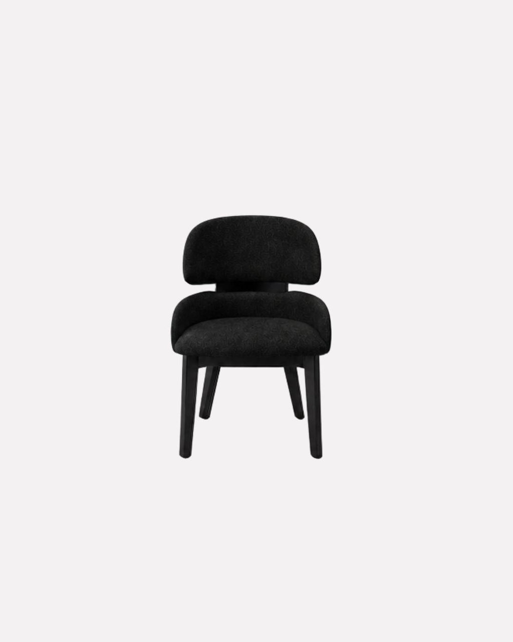 JOLIN Furniture Soleia chair with modern design, wooden legs and cushioned fabric seat, stylish and comfortable for living room decor