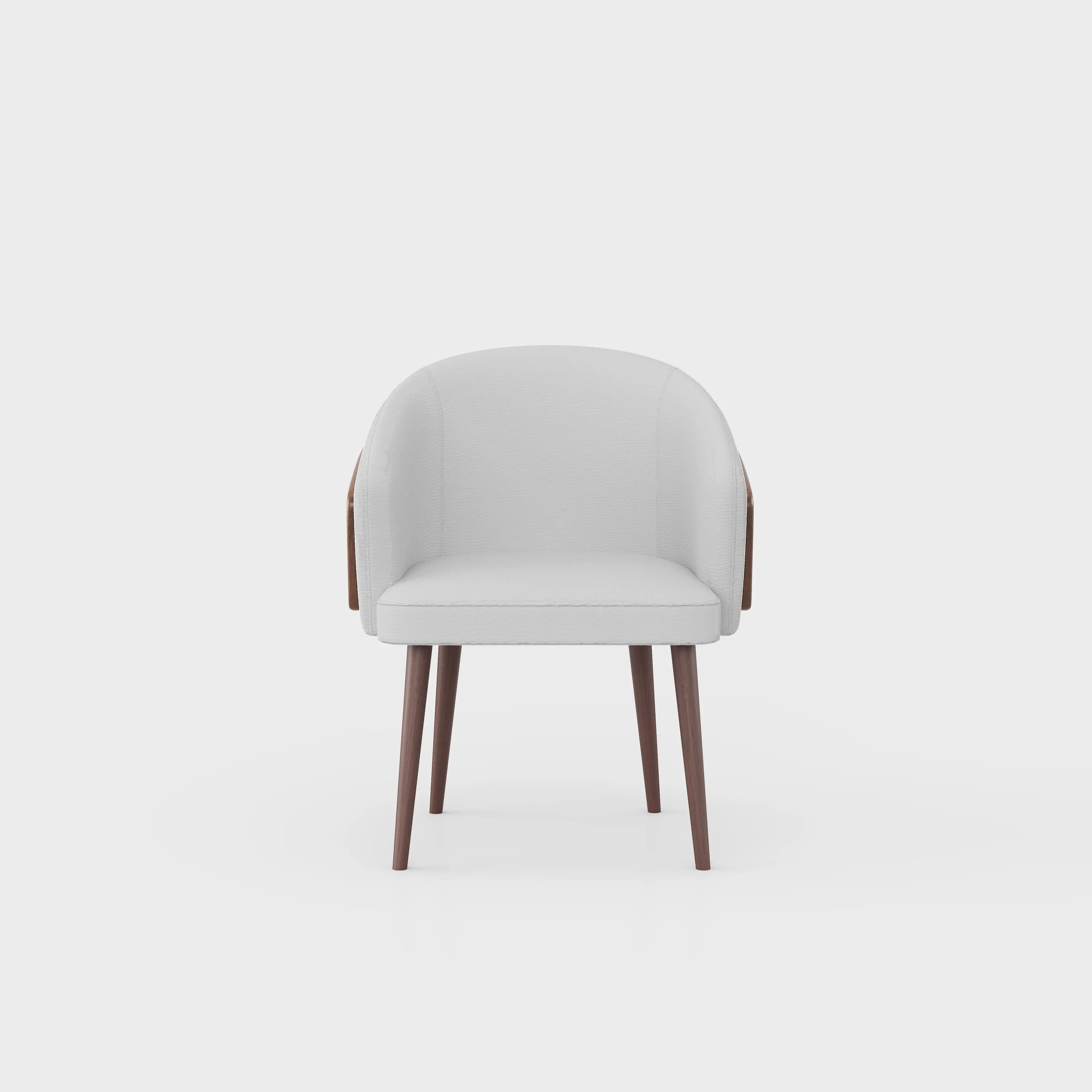 Virelle upholstered armchair — contemporary fabric lounge chair Australia