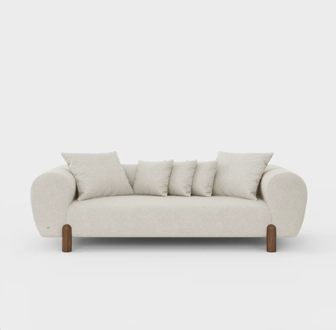Serenith three seater cream luxury sofa — made to order lounge Australia
